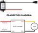 Преобразователь напряжения "CPT 2A" 12В - 5В на 1 USB ток 3А (скрытая проводка)