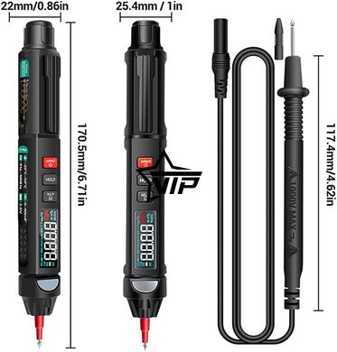 Цифровой мультиметр ANENG A3008 (карманный (перьевой) с ЖК дисплеем)