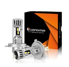 LED лампи LuxFighter H4-Q36 CANBUS Світлодіодні авто лампи H4 з обманкою (12-16V, 80W, 16000Lm)