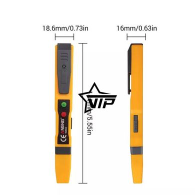 Бесконтактный детектор напряжения ANENG VD806 (отвертка индикатор - звуковая, световая индикация)