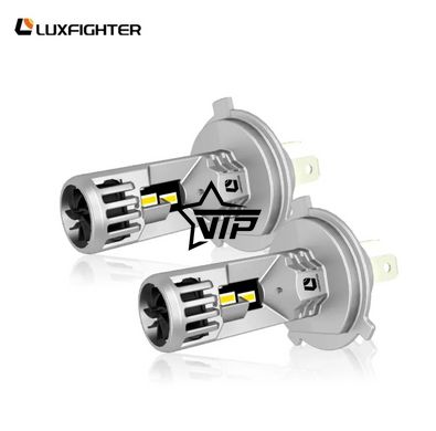 LED лампы LuxFighter H4-Q36 CANBUS. Светодиодные авто лампы H4 с обманкой (12-16V, 80W, 16000Lm)