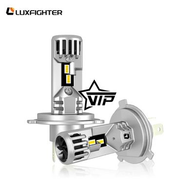 LED лампы LuxFighter H4-Q36 CANBUS. Светодиодные авто лампы H4 с обманкой (12-16V, 80W, 16000Lm)