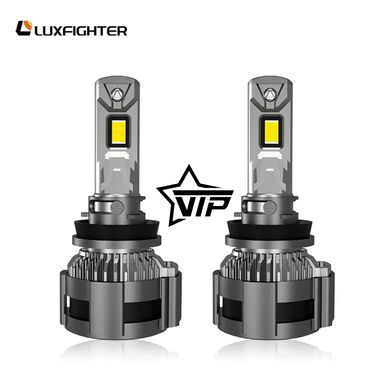 LED лампы LuxFighter H11-R19 CANBUS. Светодиодные яркие авто лампы H11 с обманкой (12-30V, 180W, 17000Lm)