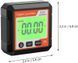 Угломер "Digital Level Box RW" электронный магнитный, инклинометр, цифровой уровень (IP65, точность &plusmn;0,2&deg;)