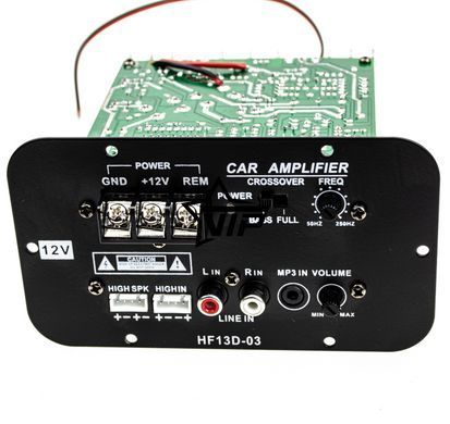 Усилитель HF13D-03 встраиваемый для активного сабвуфера (80W / 500W)