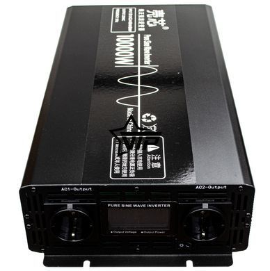 Инвертор 24V-220 "KAIX 10000W SIN", преобразователь напряжения 24V-220V (Чистая Синусоида, 10000Вт)