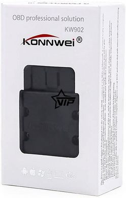 Автосканер Konnwei KW902 (ELM327, BT3.0, OBD2 V1.5)