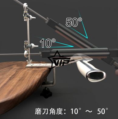 Станок для заточки ножей Ruixin ULTRA IV на струбцине, Точилка для ножей, ножниц и тд (4 камня)