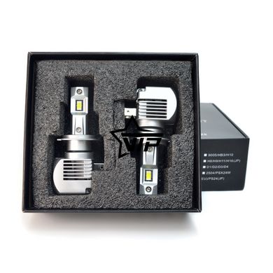 LED лампи LuxFighter H7-Q16. Світлодіодні автомобільні лампи H7 (11-30V, 100W, 10000Lm)