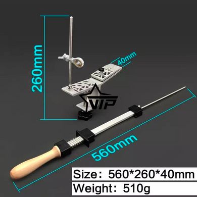 Станок для заточки ножей Ruixin ULTRA IV на струбцине, Точилка для ножей, ножниц и тд (4 камня)