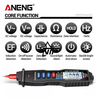 Цифровой мультиметр ANENG A3003 (карманный (перьевой) с ЖК дисплеем)