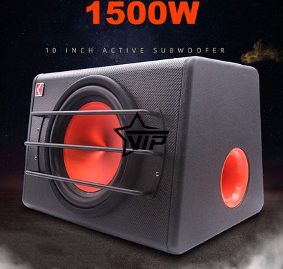 Активний сабвуфер KUERL K-E10APR потужність 1500W (Фазоінверторний корпус)