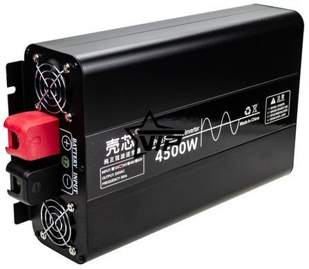 Інвертор 24V-220 "KAIX 4500W SIN", перетворювач напруги 24V-220V (Чиста Сінусоїда, 4500Вт)