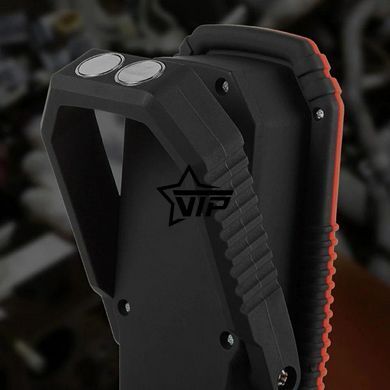 Ліхтарик LED з магнітом і гачком (АКБ, USB зарядка, 2 режими, IP67)