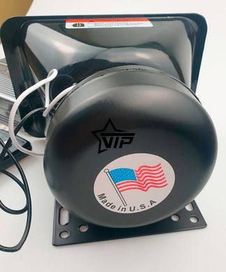 Спецсигнал СГУ 12v 200w "FEDERAL POLICE SIREN 9005BT" (Рупор, мікрофон, блок BT 8 мелодій, пульт дистанційного керування)