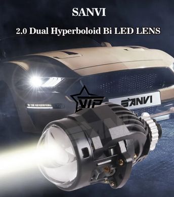 Світлодіодні лінзи Bi-LED SANVI S15 2.0" 50w 5100k 12v