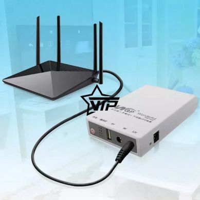 Повербанк для роутеров, камер "WGP Mini UPS 8800 mAh" (Выход 5, 9, 12 В)