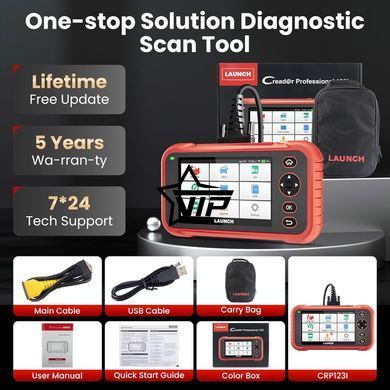 АВТОСКАНЕР LAUNCH CRP-123i V2.0 Creader Premium (OBDII, русский язык)