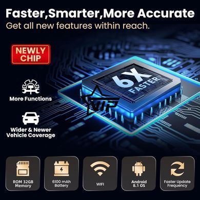 АВТОСКАНЕР LAUNCH CRP-123i V2.0 Creader Premium (OBDII, русский язык)