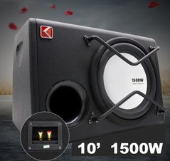 Пасивний сабвуфер KUERL K-V10PAS потужність 1500W (Фазоінверторний корпус)