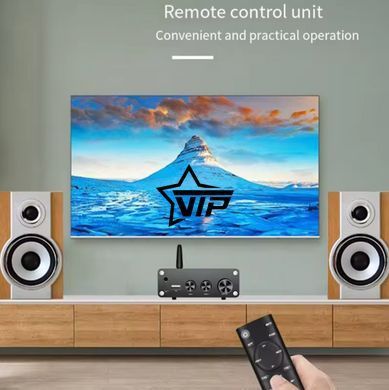 HiFi цифровой усилитель звука VTF - AC05 + блок питания 24V, Bluetooth 5.3, USB, AUX, 2x100W