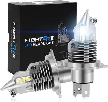 Автомобильные LED лампы FIGHTER II H4 цоколь (11-30V, 40W, 12800Lm, 6500К)