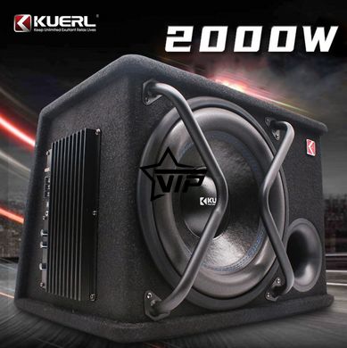 Активний сабвуфер KUERL K-1280APR потужність 2000W (Фазоінверторний корпус)