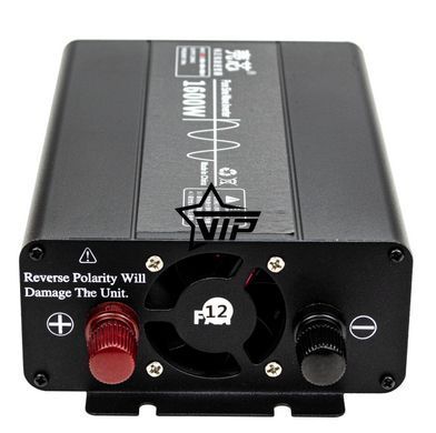 Інвертор 12V-220 "KAIX 1600W SIN", перетворювач напруги 12V-220V (Чиста Сінусоїда, 1600Вт)