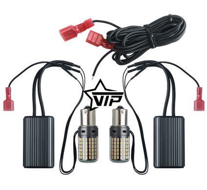ДХО 120LED 2в1 с функцией поворота CAN BUS (5760LM, нет ошибок, цоколь 1156-180&deg;, BA15S, P21W)