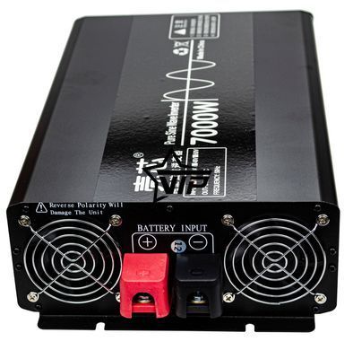 Інвертор 12V-220 "KAIX 7000W SIN", перетворювач напруги 12V-220V (Чиста Сінусоїда, 7000Вт)