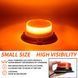 Стробоскоп "LED-015YL", Cпец мигалка на крышу, проблесковый маячок (ЖЕЛТОЕ свечение, 12V-24V)