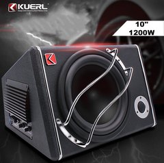 Активный сабвуфер KUERL K-1021APR мощность 1200W (Фазоинверторный корпус)