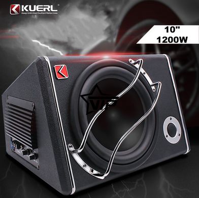 Активный сабвуфер KUERL K-1021APR мощность 1200W (Фазоинверторный корпус)