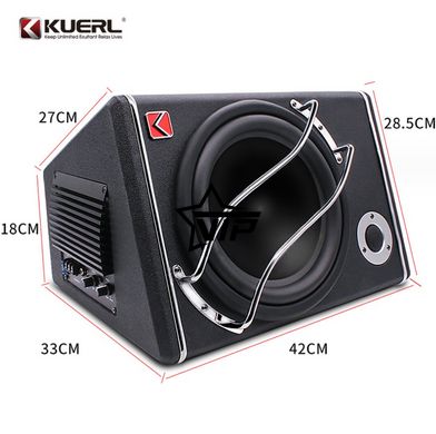 Активний сабвуфер KUERL K-1021APR потужність 1200W (Фазоінверторний корпус)