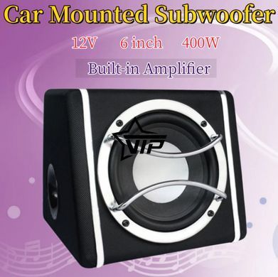 Активний сабвуфер KUERL MINIT-6 потужність 400W (Фазоінверторний корпус)