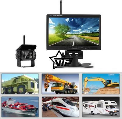 Паркувальний комплекс "Truck WiFi-1K" для вантажних автомобілів (камера заднього виду + монітор 7")
