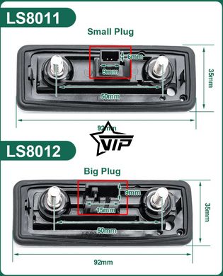 Камера "GreenYi-AHD8011 VW, Skoda" FULL HD штатна в ручку багажника з кнопкою (175 °, 1920 * 1080)