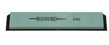 Абразивный точильный камень 240# грит "KORUND RSCHEF"(160мм х 30мм х 10мм, на подложке)