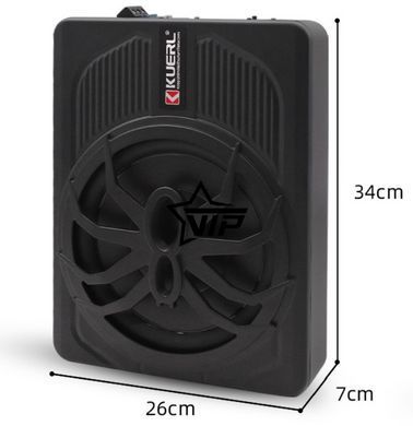 Активный сабвуфер KUERL K-Z10APR мощность 800W (под сиденье)