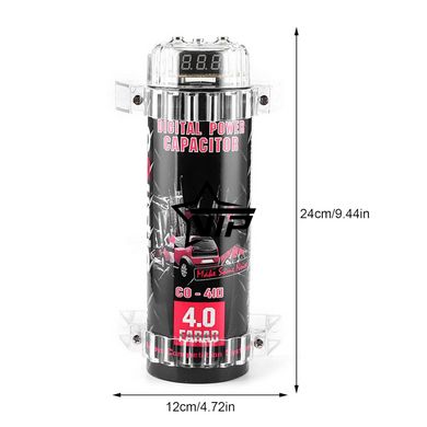 Конденсатор Digital Power Capacitor 4.0F для підсилювача саба на 4 Фарада