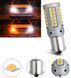 ДХО 69LED 2в1 с функцией поворота CAN BUS (4140LM, нет ошибок, цоколь 1156, BA15S, P21W)