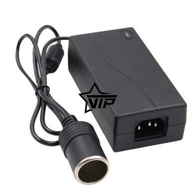 Адаптер с 220V на 12V прикуриватель 10А (мощность 120W, для компрессора, автохолодильника, мойки)