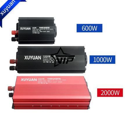 Інвертор 12V-220 "XUYUAN 600W MOD", перетворювач напруги 12V-220V (Модифікована Сінусоїда, 600Вт)