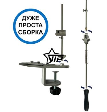 Точилка для ножів "Rehoo pro RH-07" на струбціні, Верстат для заточування ножів (4 бруска)