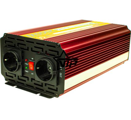 Інвертор 12V-220 "XUYUAN 2000W MOD", перетворювач напруги 12V-220V (Модифікована Сінусоїда, 2000Вт)