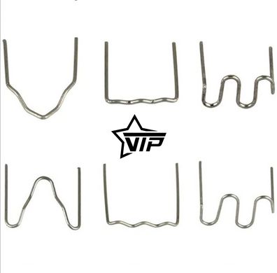 Скоби для термостеплера 6 видів по 100шт. Скоба для гарячого степлера (набір 600шт)