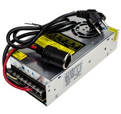 Адаптер с 220V на 12V прикуриватель 30А (мощность 360W, для компрессора, автохолодильника, мойки)