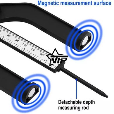 Цифровой измеритель глубины (высоты) с магнитными ножками "PROTECK-3000" (ЖК Дисплей)