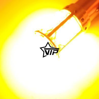 Лампа для поворотов 1156-35LED YEL 30W (Очень Яркая, CAN-BUS, цоколь1156 BA15S P21W (180&deg;), 12V-24V)