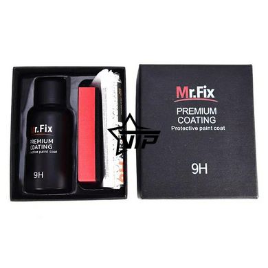 Жидкое стекло 9H MR-FIX PREMIUM нанокерамика, жидкая керамика, супер гидрофоб 30ml